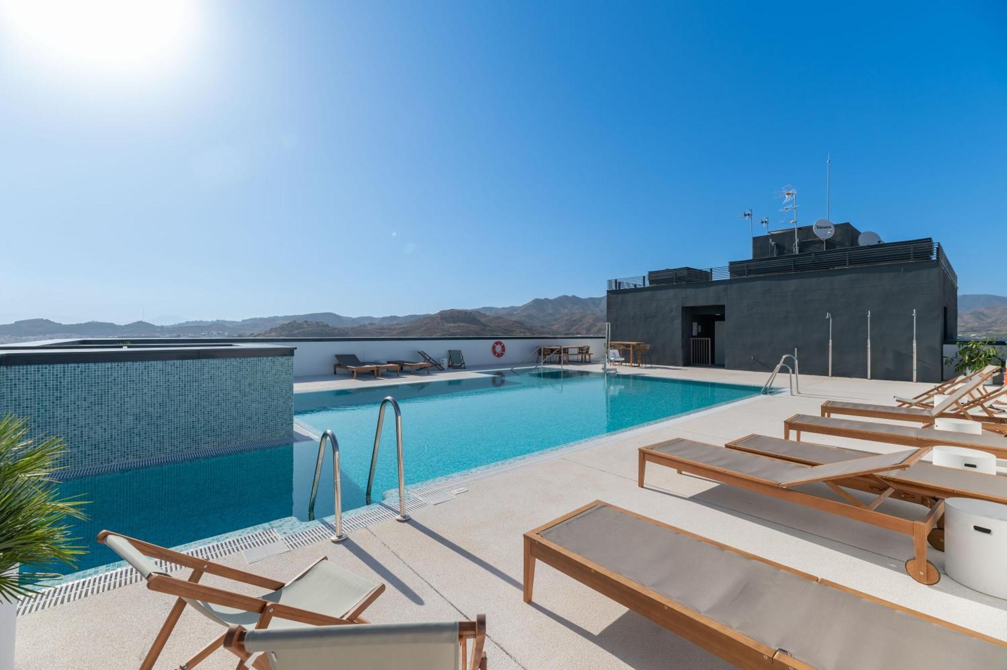 Xpce Urban 3 Malaga Skyline - Parking Free Apartment Exterior photo